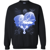Sweatshirts Black / Small Time Travellers Silhouette Crewneck Sweatshirt
