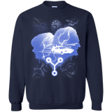 Sweatshirts Navy / Small Time Travellers Silhouette Crewneck Sweatshirt