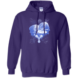 Sweatshirts Purple / Small Time Travellers Silhouette Pullover Hoodie