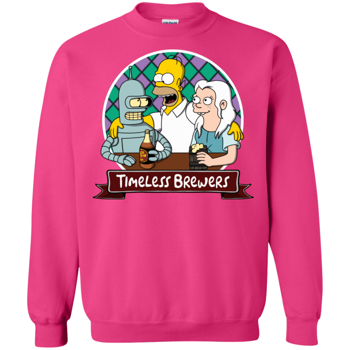 Sweatshirts Heliconia / S Timeless Brewers Crewneck Sweatshirt