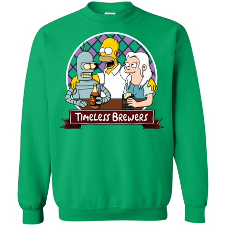 Sweatshirts Irish Green / S Timeless Brewers Crewneck Sweatshirt