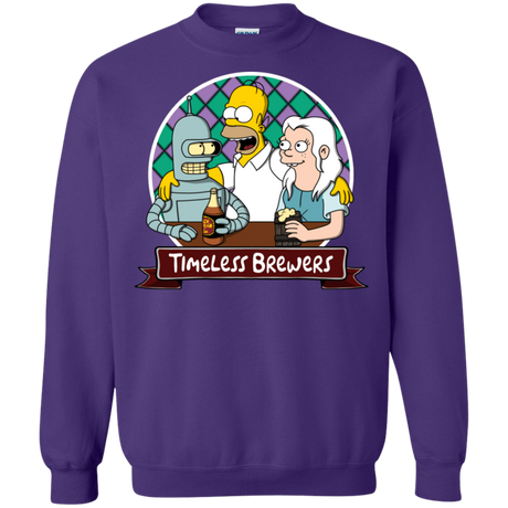 Sweatshirts Purple / S Timeless Brewers Crewneck Sweatshirt