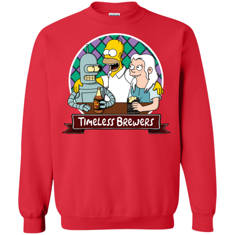 Sweatshirts Red / S Timeless Brewers Crewneck Sweatshirt