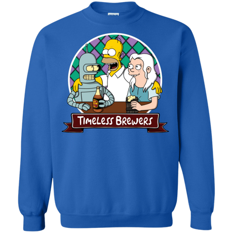 Sweatshirts Royal / S Timeless Brewers Crewneck Sweatshirt