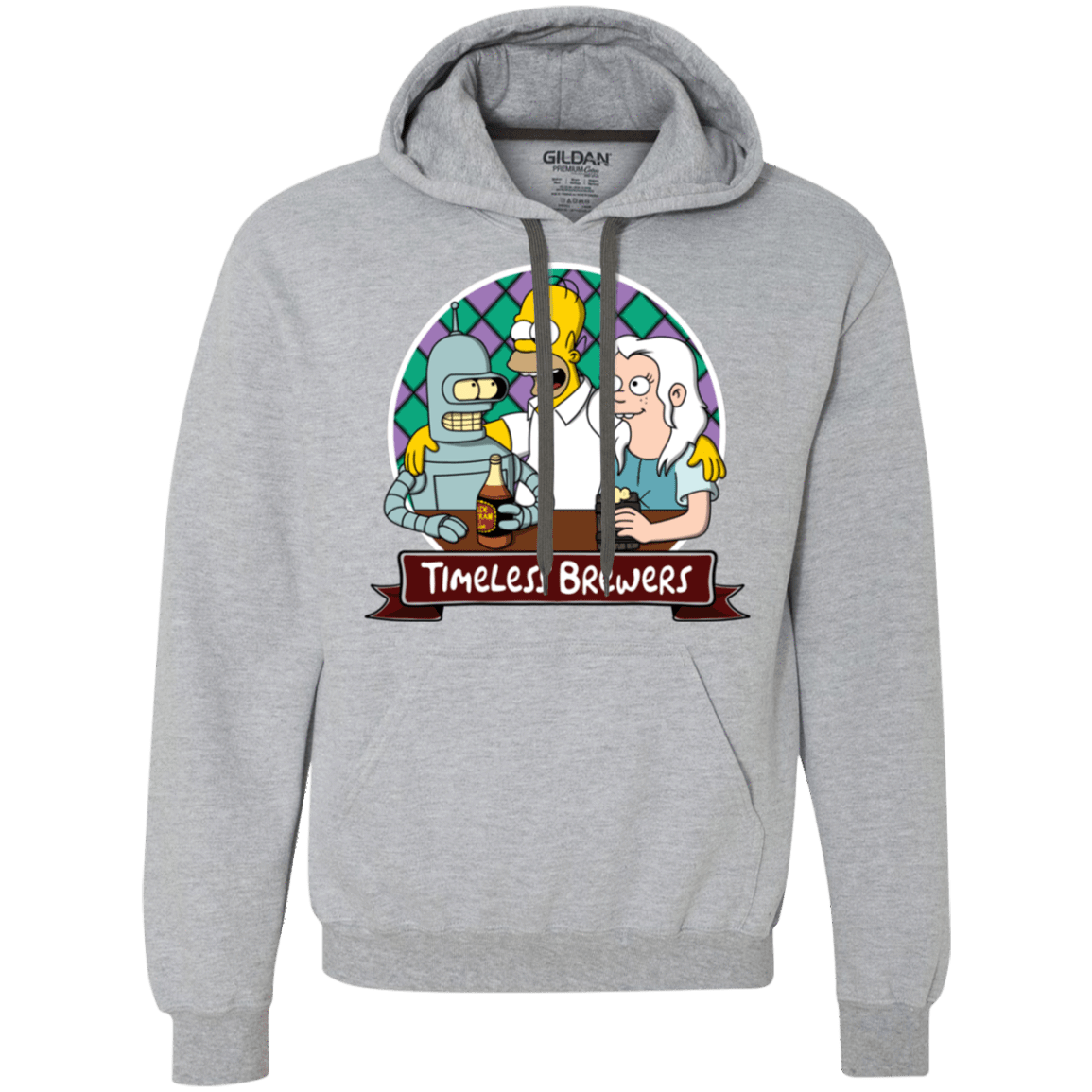 Sweatshirts Sport Grey / L Timeless Brewers Premium Fleece Hoodie