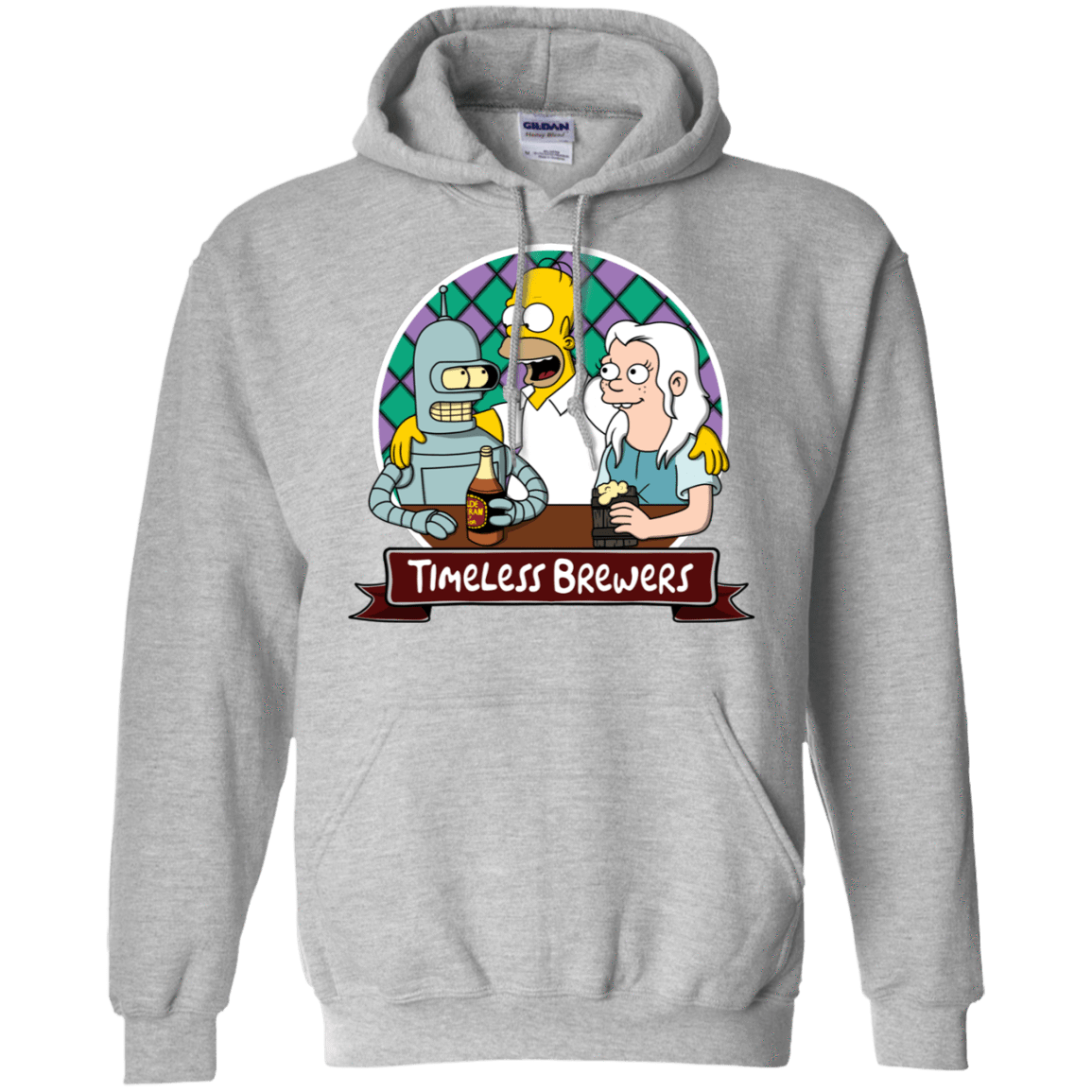 Sweatshirts Sport Grey / S Timeless Brewers Pullover Hoodie