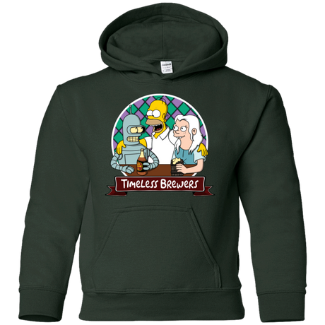 Sweatshirts Forest Green / YS Timeless Brewers Youth Hoodie