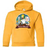 Sweatshirts Gold / YS Timeless Brewers Youth Hoodie