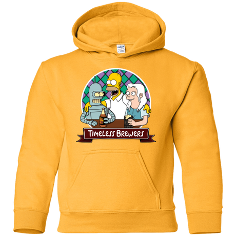 Sweatshirts Gold / YS Timeless Brewers Youth Hoodie