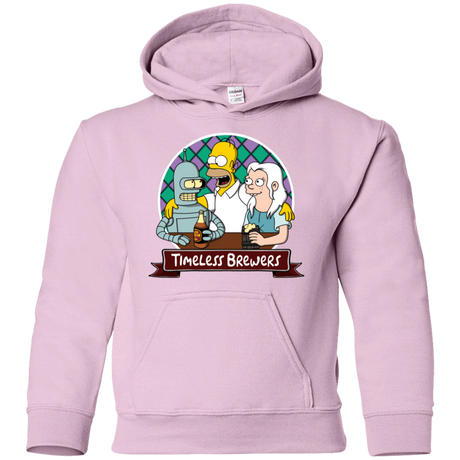 Sweatshirts Light Pink / YS Timeless Brewers Youth Hoodie