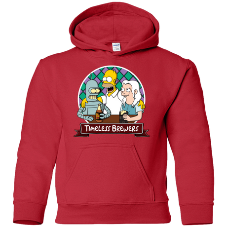 Sweatshirts Red / YS Timeless Brewers Youth Hoodie