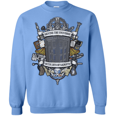 Sweatshirts Carolina Blue / Small Timelord Crest Crewneck Sweatshirt