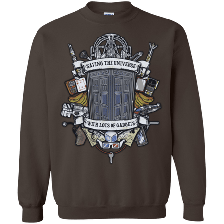 Sweatshirts Dark Chocolate / Small Timelord Crest Crewneck Sweatshirt