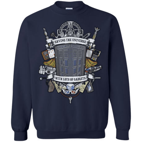 Sweatshirts Navy / Small Timelord Crest Crewneck Sweatshirt
