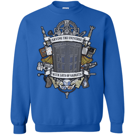 Sweatshirts Royal / Small Timelord Crest Crewneck Sweatshirt