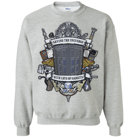 Sweatshirts Sport Grey / Small Timelord Crest Crewneck Sweatshirt