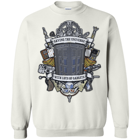 Sweatshirts White / Small Timelord Crest Crewneck Sweatshirt