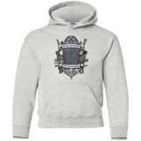Sweatshirts Ash / YS Timelord Crest Youth Hoodie