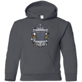 Sweatshirts Charcoal / YS Timelord Crest Youth Hoodie