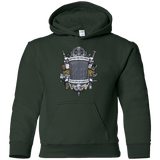 Sweatshirts Forest Green / YS Timelord Crest Youth Hoodie