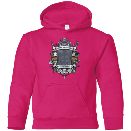Sweatshirts Heliconia / YS Timelord Crest Youth Hoodie