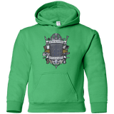 Sweatshirts Irish Green / YS Timelord Crest Youth Hoodie