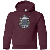 Sweatshirts Maroon / YS Timelord Crest Youth Hoodie