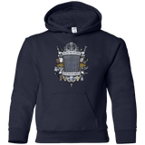 Sweatshirts Navy / YS Timelord Crest Youth Hoodie