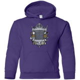 Sweatshirts Purple / YS Timelord Crest Youth Hoodie
