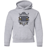 Sweatshirts Sport Grey / YS Timelord Crest Youth Hoodie