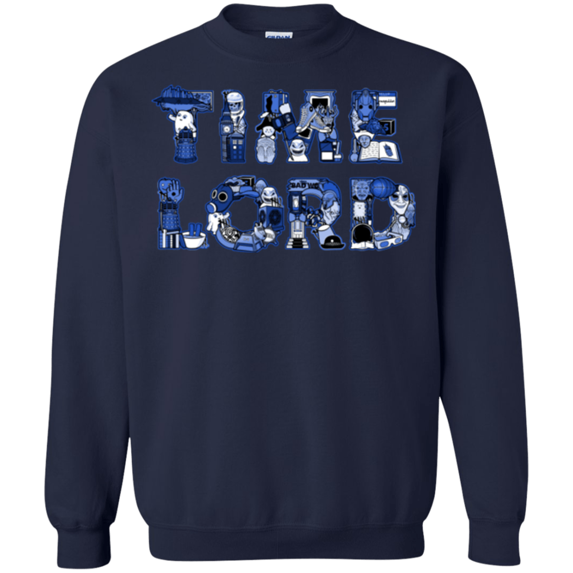 Sweatshirts Navy / Small Timelord Crewneck Sweatshirt