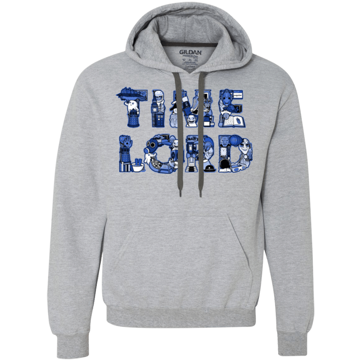 Sweatshirts Sport Grey / Small Timelord Premium Fleece Hoodie