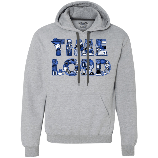 Sweatshirts Sport Grey / Small Timelord Premium Fleece Hoodie