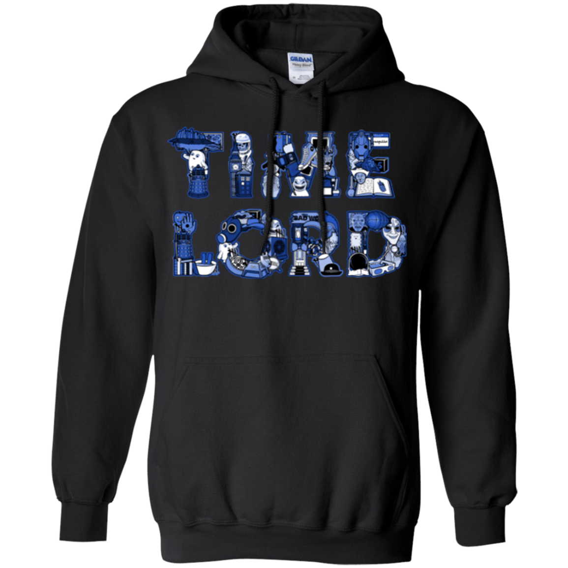 Sweatshirts Black / Small Timelord Pullover Hoodie