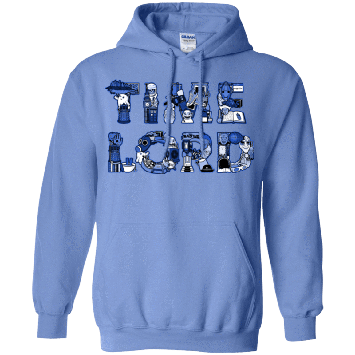 Sweatshirts Carolina Blue / Small Timelord Pullover Hoodie