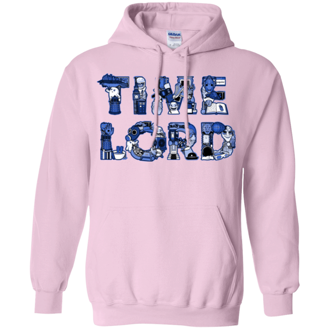 Sweatshirts Light Pink / Small Timelord Pullover Hoodie