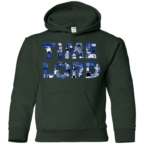 Sweatshirts Forest Green / YS Timelord Youth Hoodie