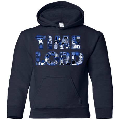 Sweatshirts Navy / YS Timelord Youth Hoodie