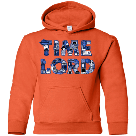 Sweatshirts Orange / YS Timelord Youth Hoodie