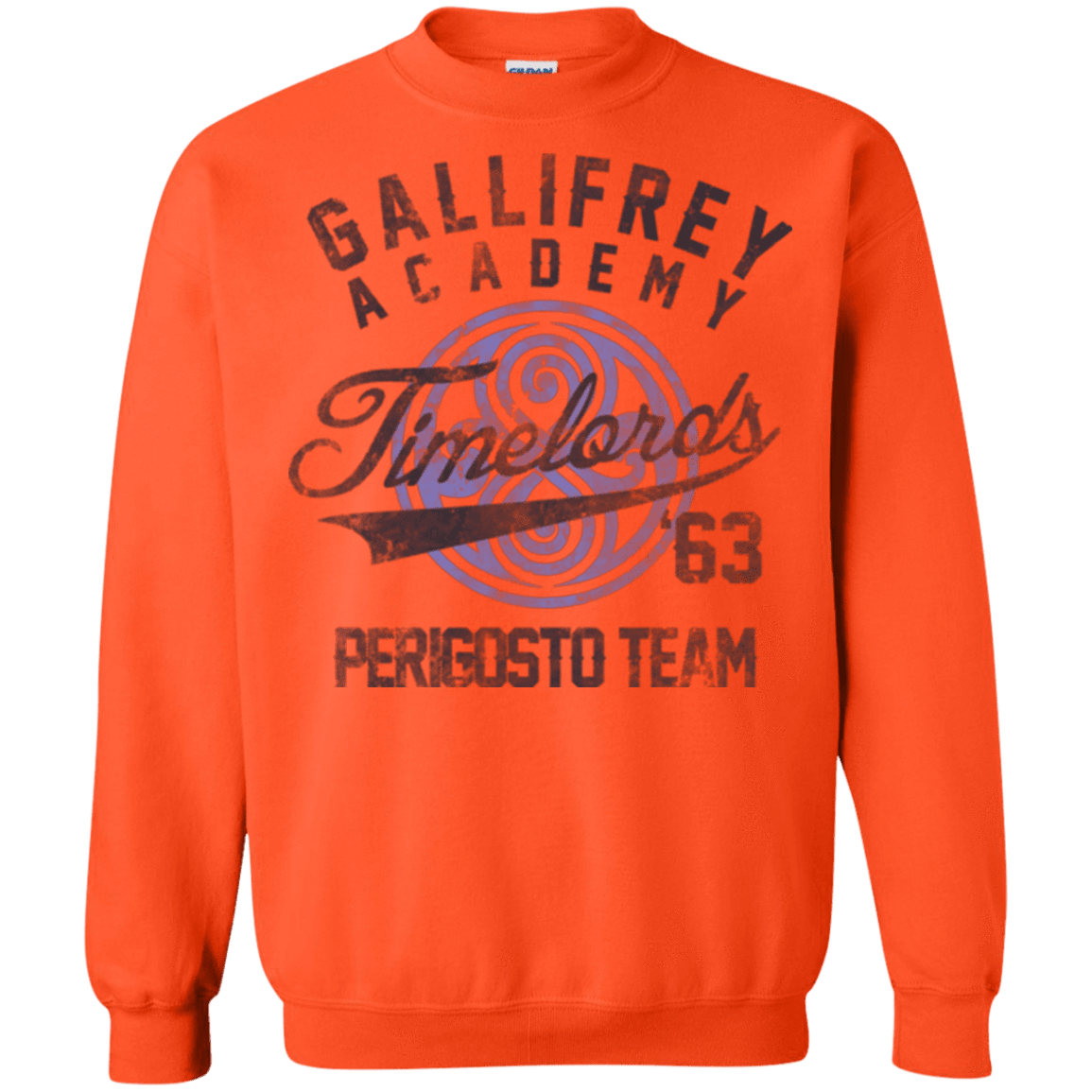 Sweatshirts Orange / Small Timelords Academy Crewneck Sweatshirt