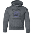 Sweatshirts Dark Heather / YS Timelords Academy Youth Hoodie