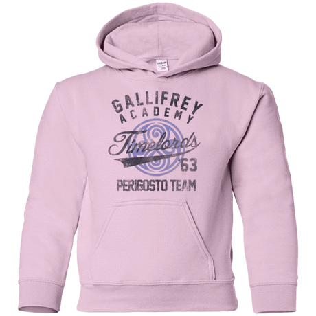 Sweatshirts Light Pink / YS Timelords Academy Youth Hoodie