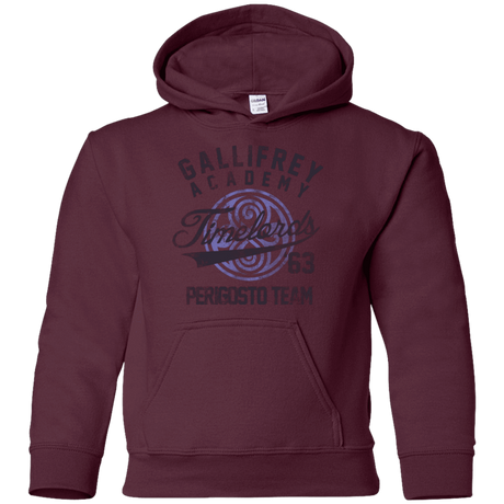 Sweatshirts Maroon / YS Timelords Academy Youth Hoodie