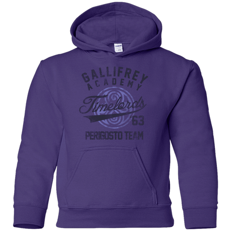 Sweatshirts Purple / YS Timelords Academy Youth Hoodie