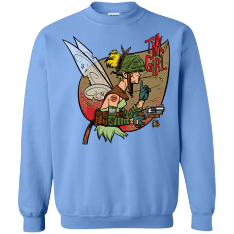 Sweatshirts Carolina Blue / Small Tink Girl Crewneck Sweatshirt