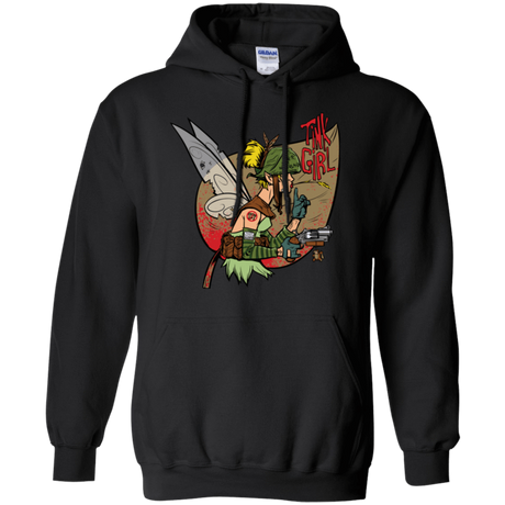 Sweatshirts Black / Small Tink Girl Pullover Hoodie