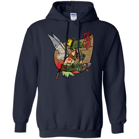 Sweatshirts Navy / Small Tink Girl Pullover Hoodie