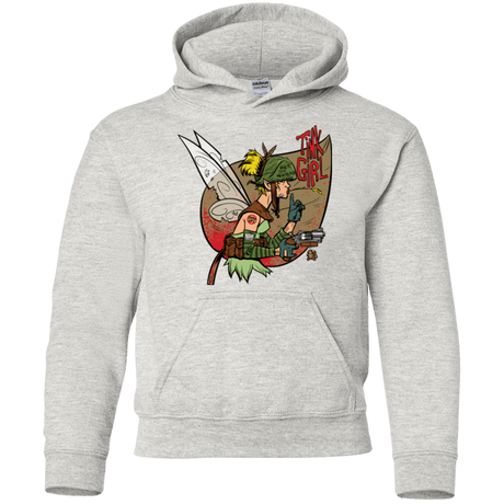 Sweatshirts Ash / YS Tink Girl Youth Hoodie
