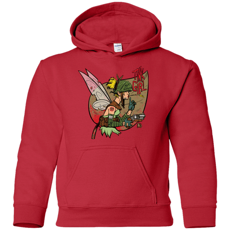Sweatshirts Red / YS Tink Girl Youth Hoodie