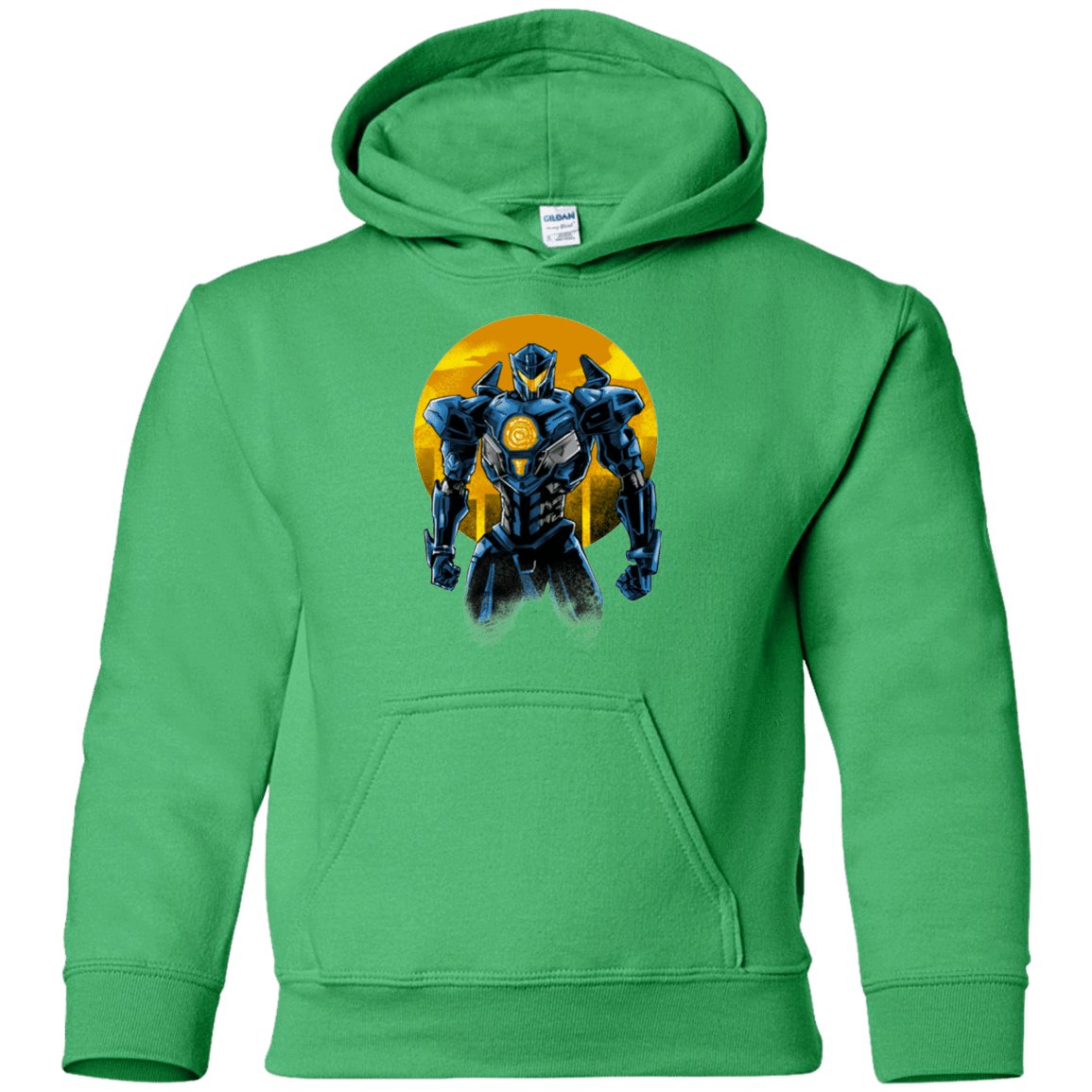 Sweatshirts Irish Green / YS Titan Avenger Youth Hoodie